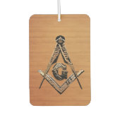 Masonic Minds (GoldenWooded) Luchtverfrisser (Voorkant)