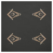 Masonic Minds (Gouden Bruin) Stof (Swatch)
