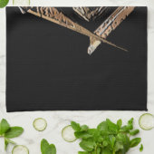 Masonic Minds (Gouden Bruin) Theedoek (Gevouwen)