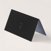 Masonic Minds (helder blauw) Visitekaartje (Achterkant)