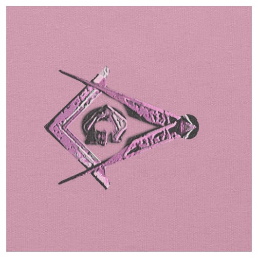 Masonic Minds (roze) Stof (Close Up)