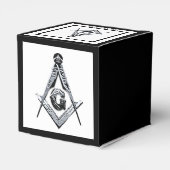 Masonic Minds (Silvery) Bedankdoosjes (Achterkant)