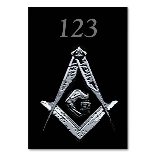 Masonic Minds (Silvery) Kaart (Achterkant)