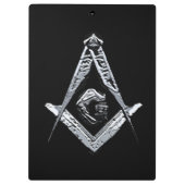 Masonic Minds (Silvery) Klembord (Achterkant)