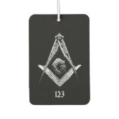 Masonic Minds (Silvery) Luchtverfrisser (Voorkant)