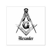 Masonic Minds (Silvery) Zelfinktende Stempel (Design)