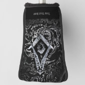 Masonic Minds (SilverySwish) Golfheadcover (Draai 90)