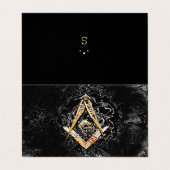 Masonic Minds (Swish) Visitekaartje (Buitenkant ongevouwen)
