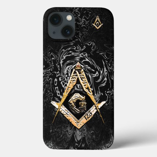 Masonic Minds (Yellowish Swish) Case-Mate iPhone Case (Achterkant)