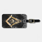 Masonic Minds (YellowSwish) Bagagelabel (Voorkant horizontaal)