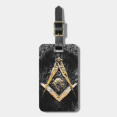 Masonic Minds (YellowSwish) Bagagelabel (Voorkant verticaal)