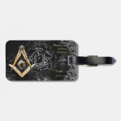 Masonic Minds (YellowSwish) Bagagelabel (Achterkant horizontaal)