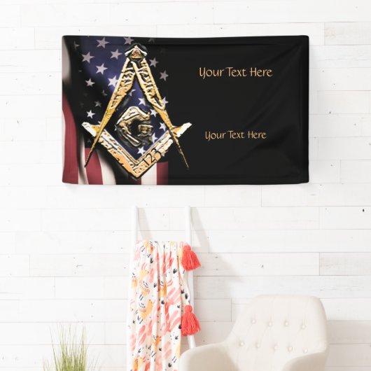 Masonic Minds (YellowSwish) Verenigde Staten Spandoek (Insitu)