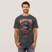 Masonic Monster Widows Sons WSMRA T-shirt (Voorkant volledig)
