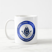 Masonic Mug Koffiemok (Links)
