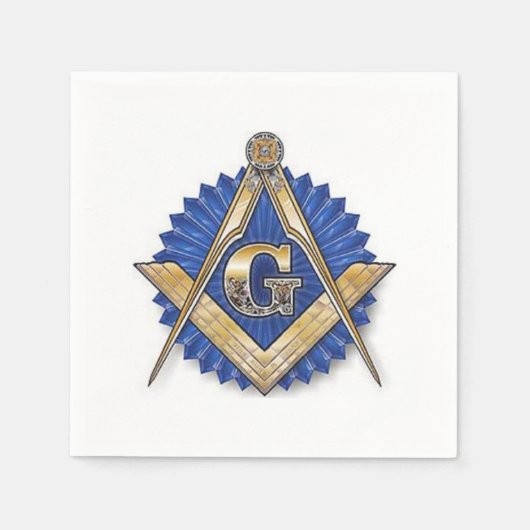 Masonic Napkins Servet (Voorkant)