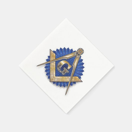 Masonic Napkins Servet (Hoek)