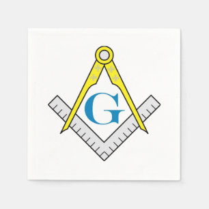 Masonic Napkins Servet
