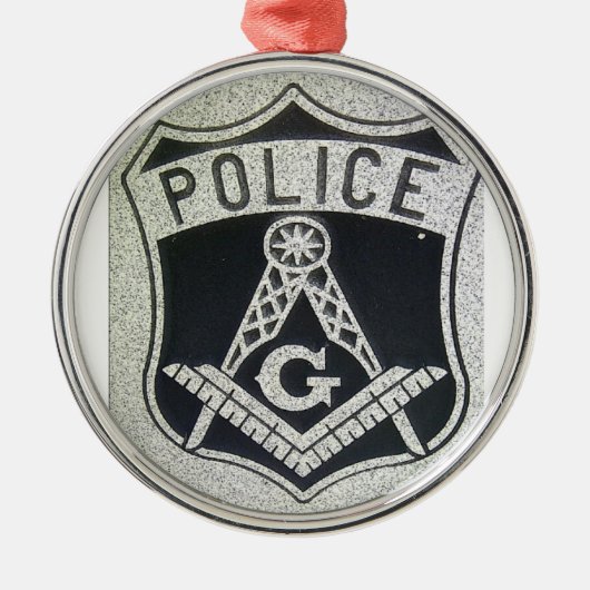 Masonic Ornament van de politie (Voorkant)