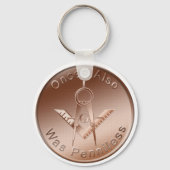 Masonic Penny Sleutelhanger (Voorkant)