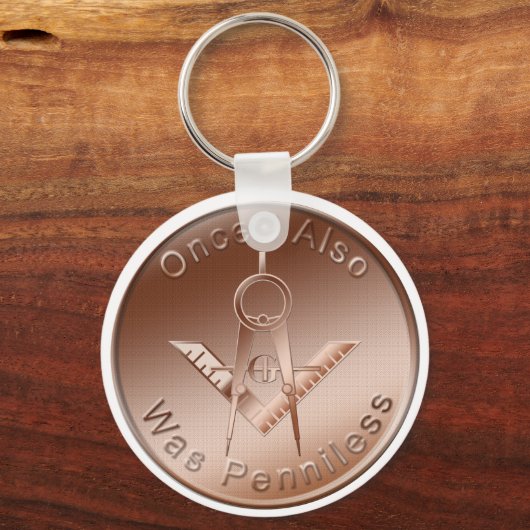 Masonic Penny Sleutelhanger (Voorkant)