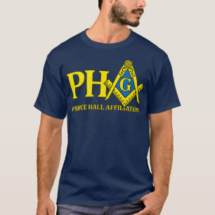 Masonic PHA Prince Hall Affiliation Freemason T-shirt