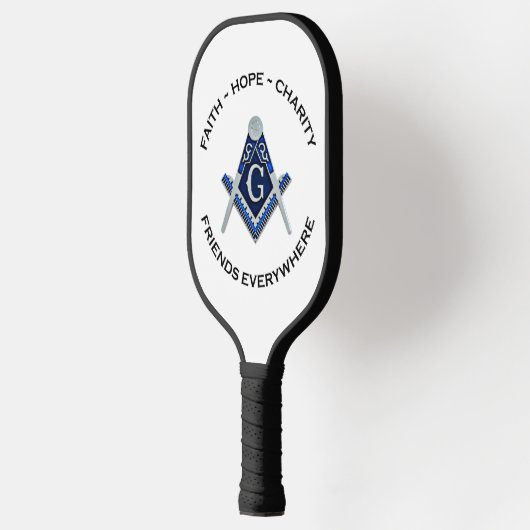 Masonic Pickelball Paddle Blue (Links)