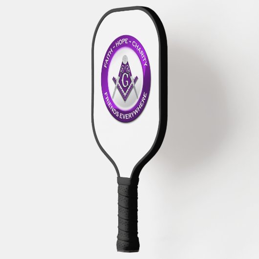 Masonic Pickleball Paddle Purple (Links)