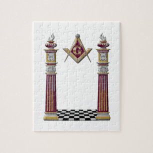Masonic Pillars Legpuzzel