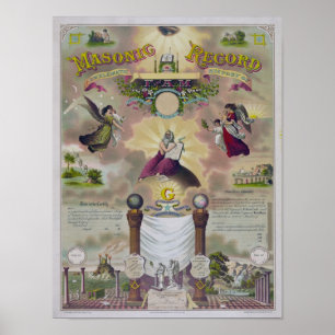 Masonic Record Poster