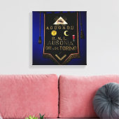 Masonic Regalia van de Orde van Turijn Canvas Afdruk (Insitu (Woonkamer))