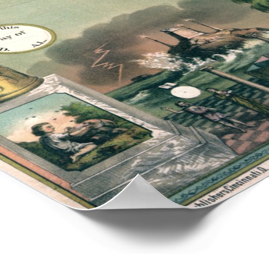 Masonic Register 1876 Poster (Hoek)