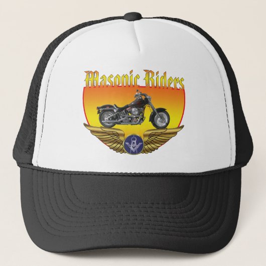 Masonic Riders Trucker Pet (Voorkant)