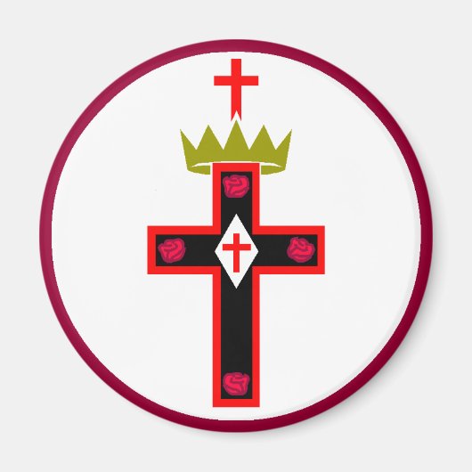 Masonic Rozenkruisers Maatschappij Magneet (Voorkant)