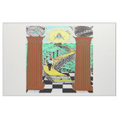 Masonic Shriner Fabric Stof (Yard (91,4 cm))