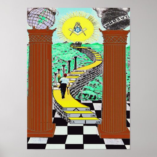 Masonic Shriner poster (Voorkant)