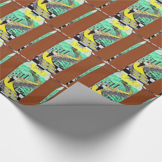 Masonic Shriner wrapment paper Cadeaupapier (Hoek)