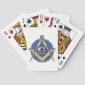 Masonic-speelkaarten Pokerkaarten (Achterkant)