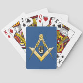 Masonic-speelkaarten Speelkaarten (Achterkant)