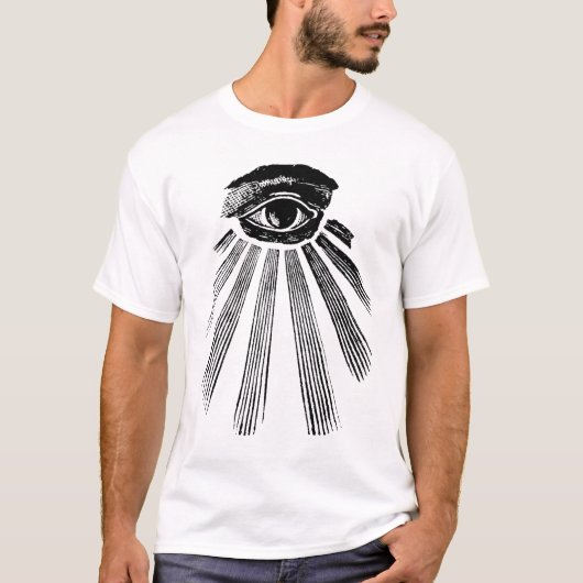 masonic, square and commpass, freemason 1 t-shirt (Voorkant)