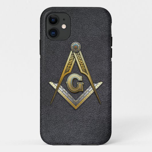 Masonic Square and Compass Case-Mate iPhone Case (Achterkant)