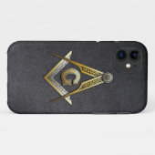 Masonic Square and Compass Case-Mate iPhone Case (Achterkant (horizontaal))