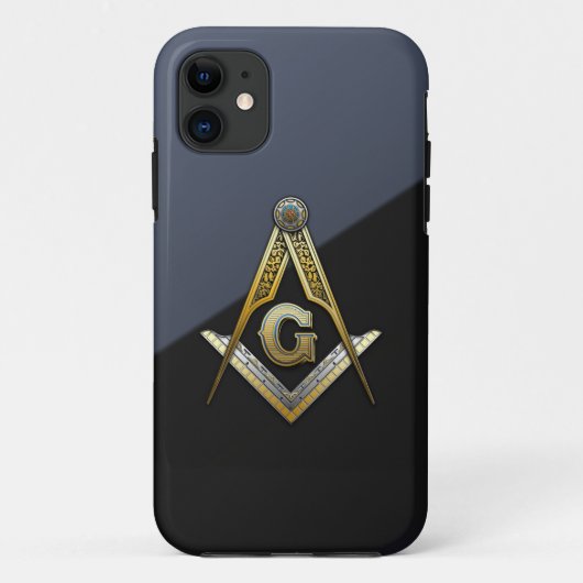 Masonic Square and Compass Case-Mate iPhone Case (Achterkant)