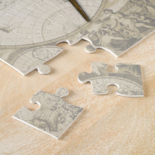 Masonic Square and Compass Legpuzzel (Zijkant)