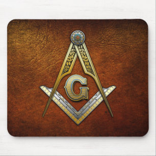 Masonic Square and Compass Muismat
