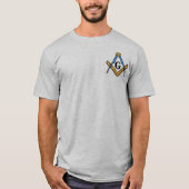 Masonic Square & Compass T-shirt (Voorkant)