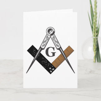 Masonic Square en Compass Kaart