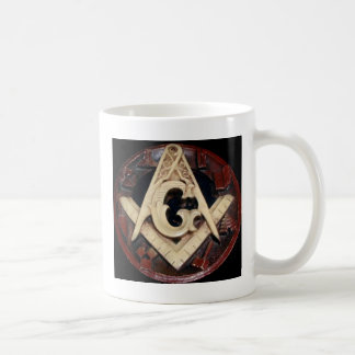 Masonic Square en Compass-werktuigen Koffiemok