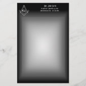 Masonic Stationery Briefpapier (Voorkant)