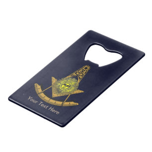 Masonic Sun Creditkaart Flessenopener